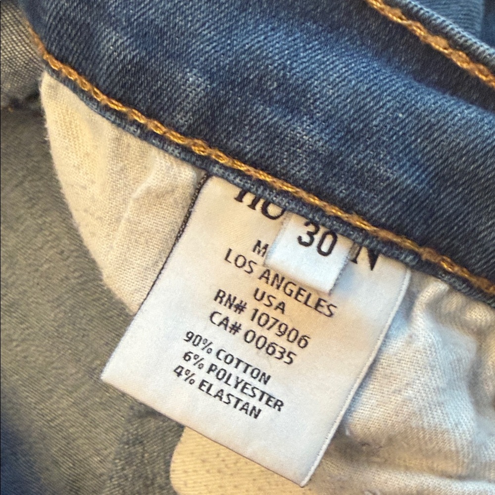 Hudson Jeans Women's Skinny Dark Blue Denim - Picture 5 of 5